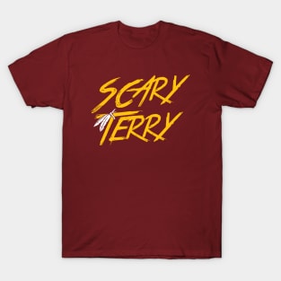 Scary Terry - Burgundy T-Shirt